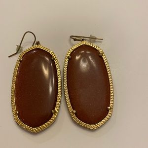 Kendra Scott Danielle Earring Goldstone Sparkle